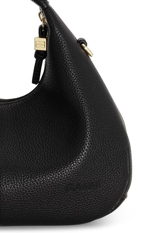 Ganni Schwarze Tasche