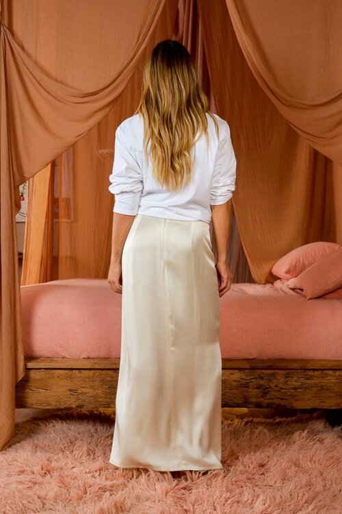 Sea Me Happy Off White T-Shirt