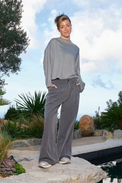 Sea Me Happy Graues Hemd