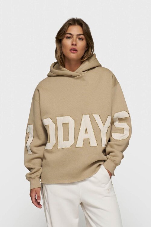 10Days Light Earth Statement Logo Hoodie