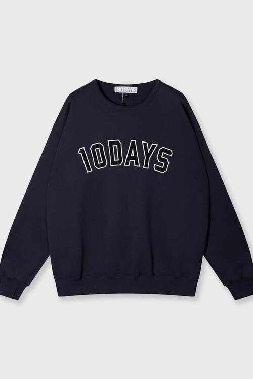 10Days Dark Navy Statement-Pullover