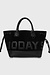 10Days Schwarze Ledershopper