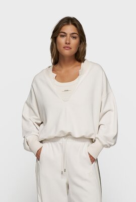 10Days Reinigingsset V-Ausschnitt Doppelpullover 10Days Reinigingsset V-Ausschnitt Doppelpullover