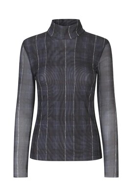 Baum Und Pferdgarten Marineblaues T-Shirt