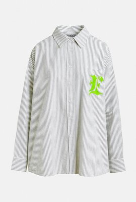 Essentiel Antwerp Weiße Oversized-Bluse