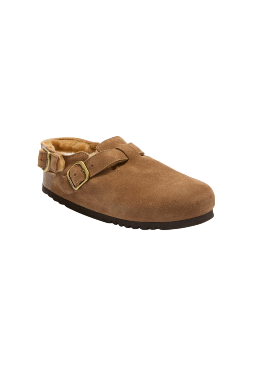 Scholl Taupe Fae BackStrap