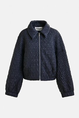 Essentiel Antwerp Marineblaue kurze Jacke