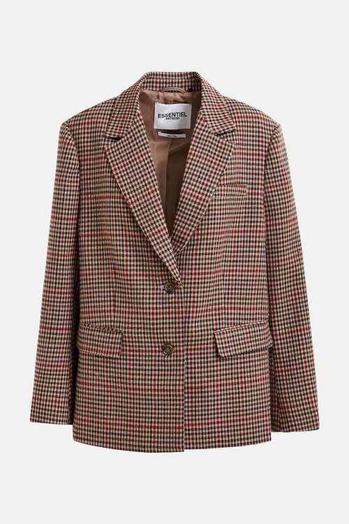 Essentiel Antwerp Camel Oversized Blazer