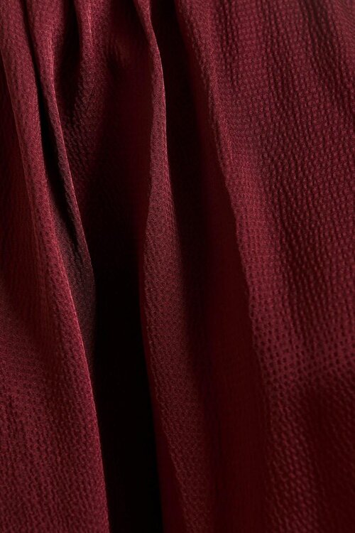 Essentiel Antwerp Bordeaux Voluminöse Bluse