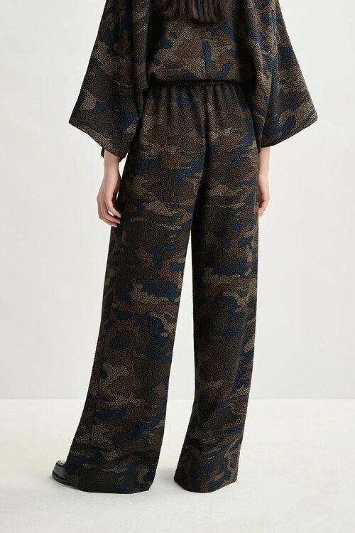 Essentiel Antwerp Schwarze Hose mit elastischem Bund