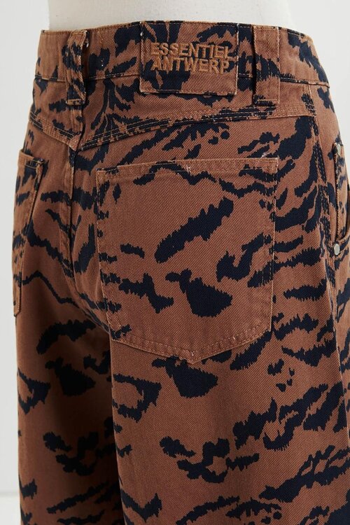 Essentiel Antwerp Camel Bedruckte Jeans