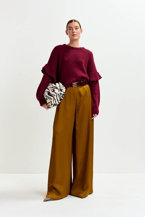 Essentiel Antwerp Bordeaux Pullover