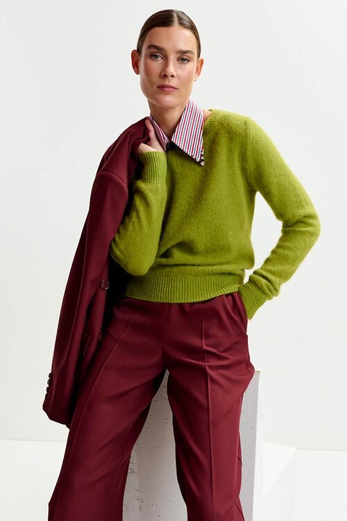 Essentiel Antwerp Moos Angora Pullover