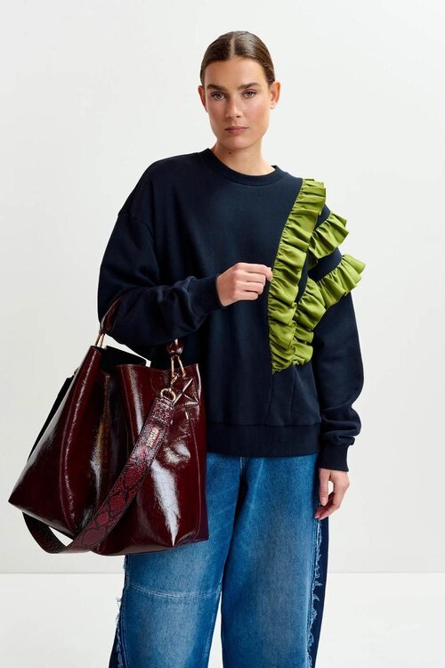 Essentiel Antwerp Marineblauer Pullover