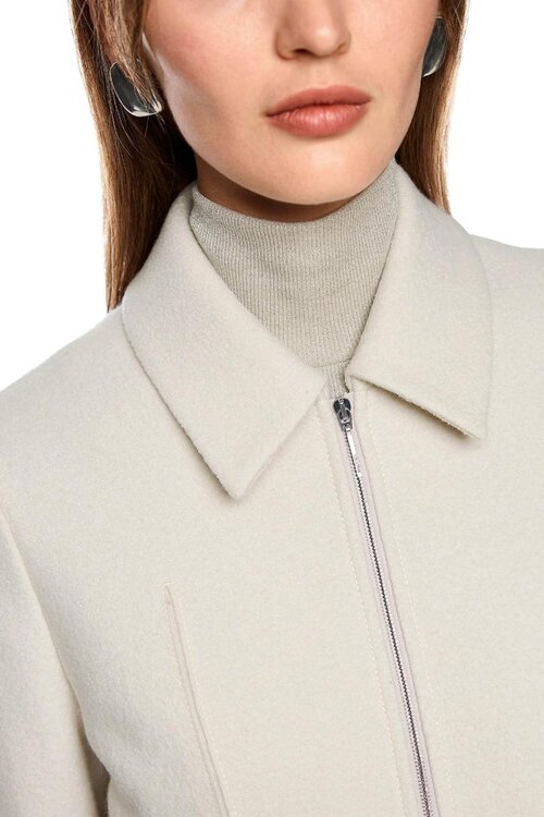 Marc Cain Taupe Kurze Jacke