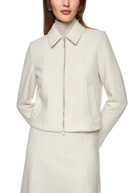 Marc Cain Taupe Kurze Jacke