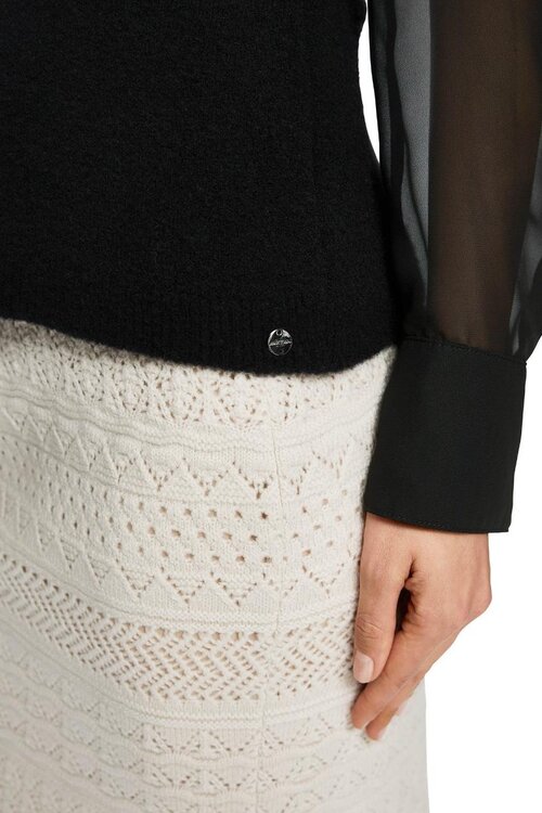 Marc Cain Schwarzer Pullover