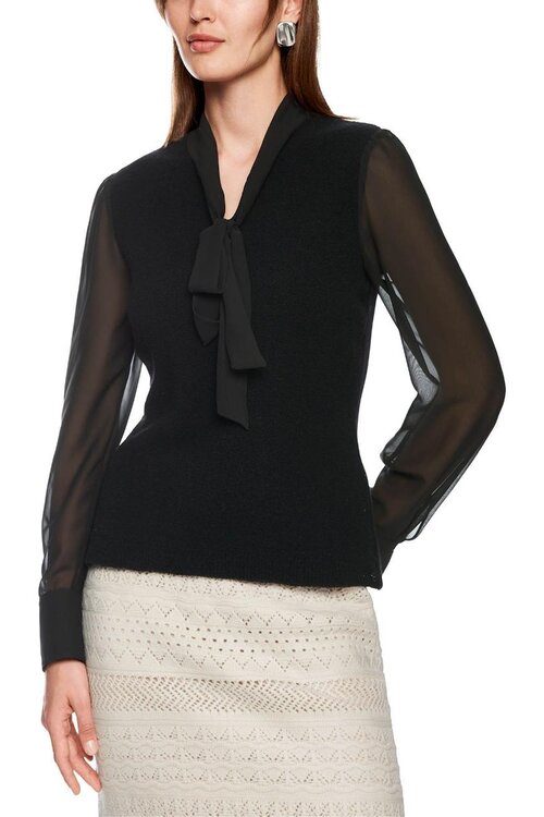 Marc Cain Schwarzer Pullover