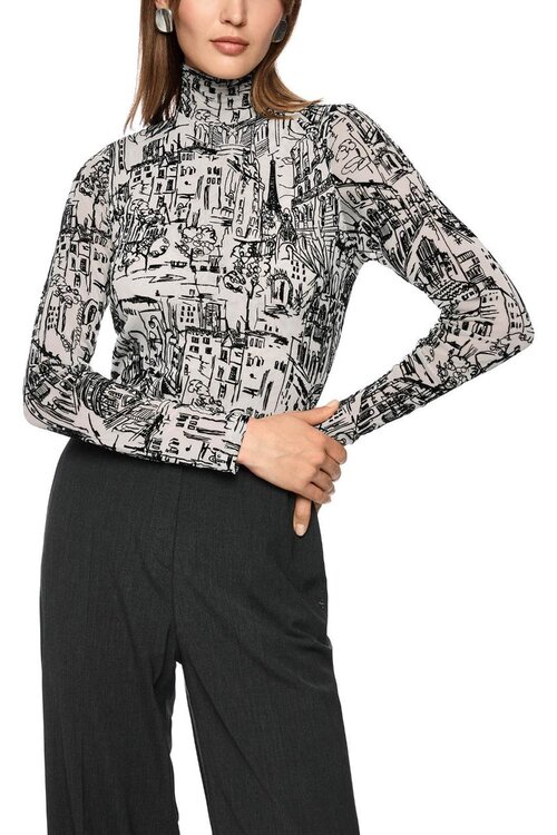 Marc Cain Taupe T-Shirt