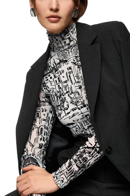 Marc Cain Taupe T-Shirt