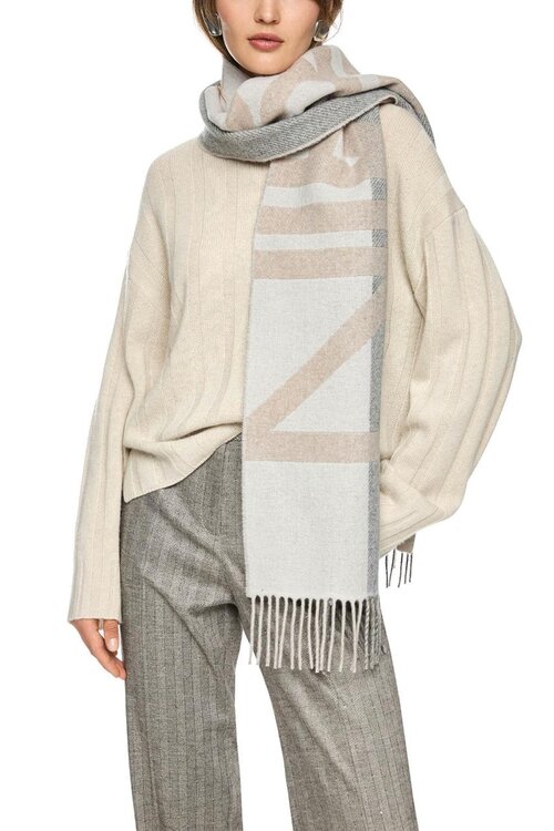 Marc Cain Grauer Schal