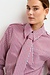 Essentiel Antwerp Rote Bluse mit Krawatte