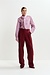 Essentiel Antwerp Rote Bluse mit Krawatte