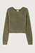 American Vintage Khakifarbener Strickpullover