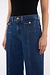 7 For All Mankind Indigo Lotta nicht dehnbare Jeans