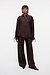 Studio AR by Arma Bordeaux Nona Shiny Bluse