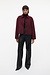 Studio AR by Arma Bordeaux Nicolina Wol Jacke