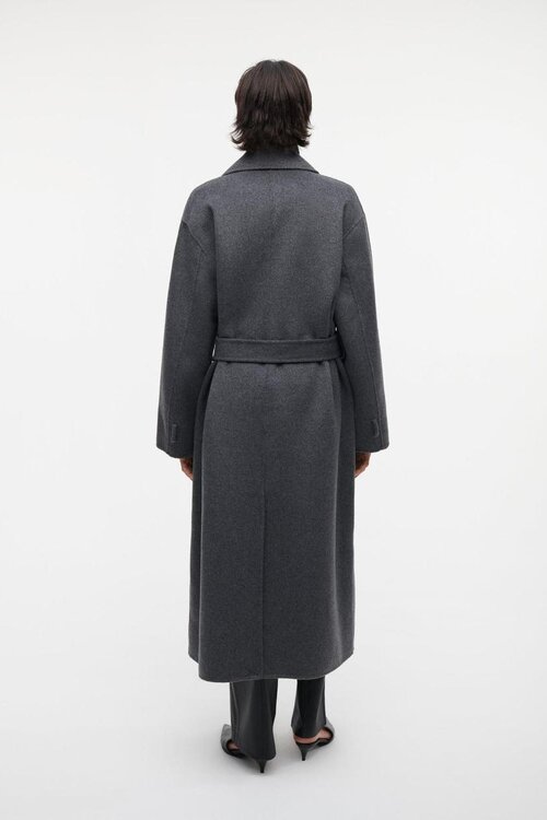 Studio AR by Arma Dunkelgrauer Mae Wollmantel