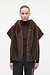 Studio AR by Arma Choco Olena Faux-Mink-Weste