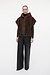 Studio AR by Arma Choco Olena Faux-Mink-Weste