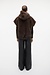 Studio AR by Arma Choco Olena Faux-Mink-Weste