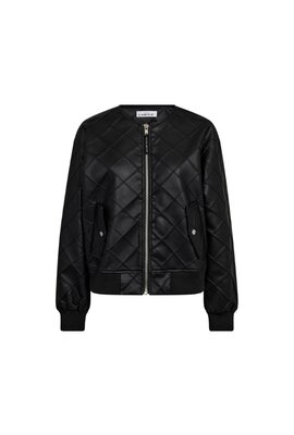 Haute L'Amitie Schwarzer Bomber