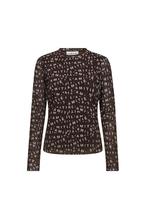 Haute L'Amitie Braunes T-Shirt