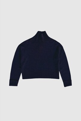 WITHBLACK Marineblauer Pullover