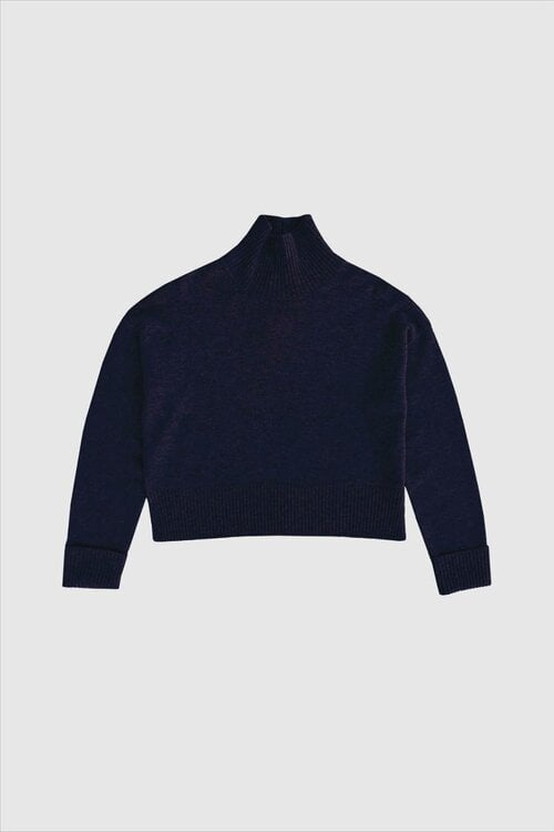 WITHBLACK Marineblauer Pullover