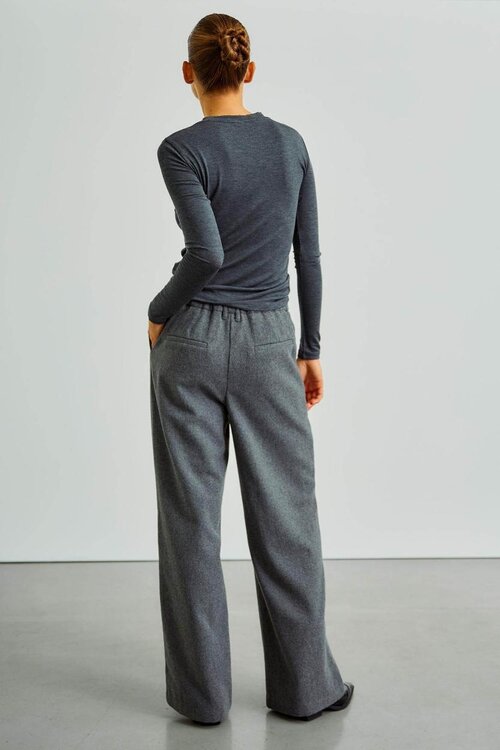 WITHBLACK Dunkelgraues T-Shirt