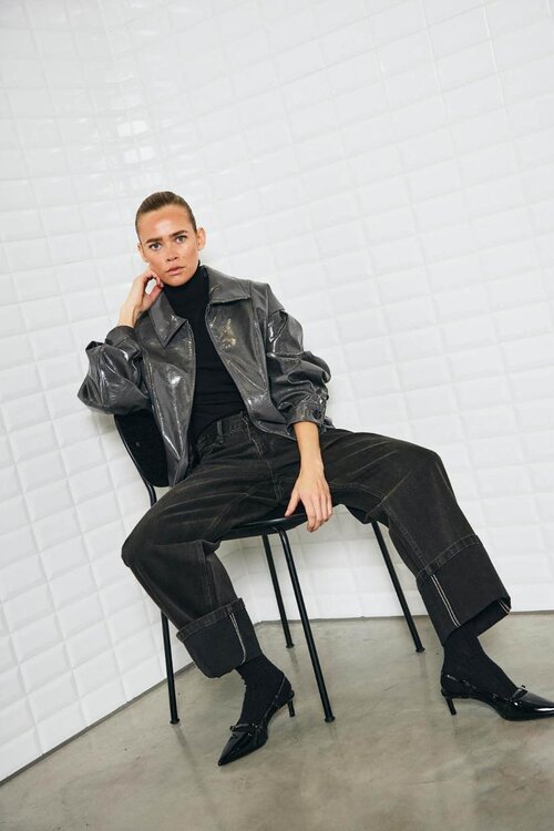 WITHBLACK Dunkelgrau Jacke