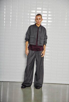 WITHBLACK Dunkelgraue Jacke