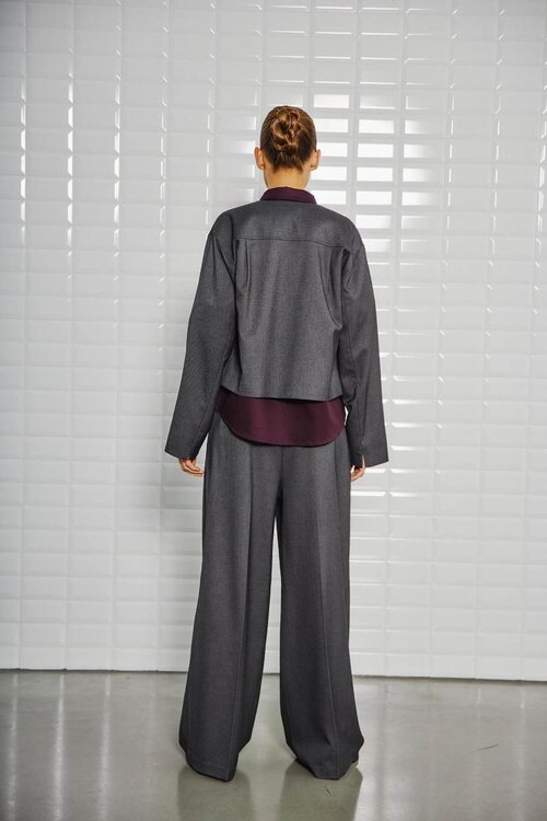 WITHBLACK Dunkelgraue Jacke