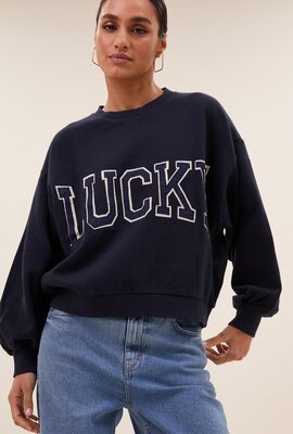By Bar Dunkelblauer Pullover