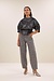 By Bar Silberne Bluse