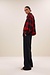 By Bar Schwarze / Rote Bluse
