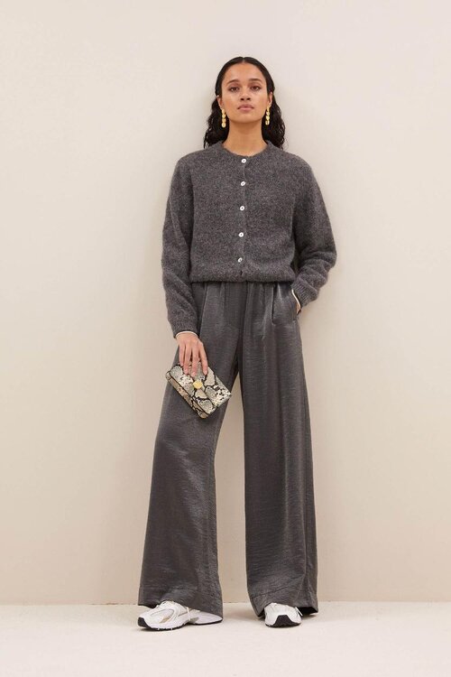 By Bar Silberne Hose