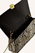 By Bar Schlangenmuster Tasche