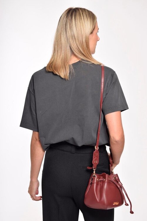 American Vintage Schwarzes T-Shirt