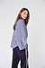 EST'SEVEN Denim Blaue Bluse